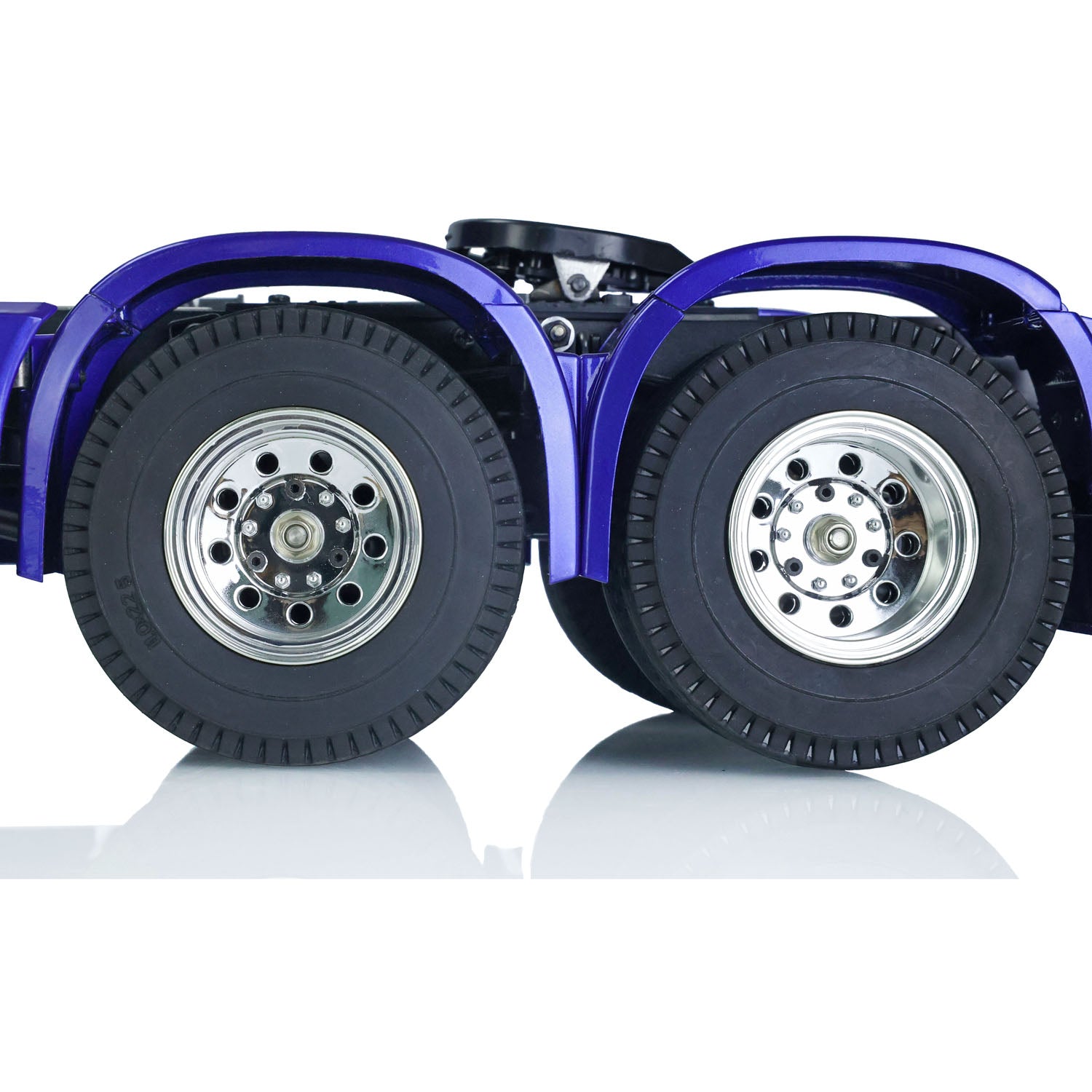 1/14 Scale Three Axles 6x4 RC Tractor Truck - Painted Assembled Model with Motor, ESC, Servo, Sound & Warning Lights | Remote Control Construction Vehicle for Adults & Kids | Perfect for Off-Road Play, Collection & Display