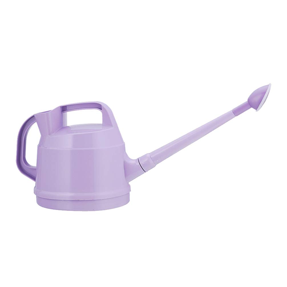 Vintage Purple Plastic Garden Watering Can with Long Spout - Perfect for Indoor Plants, Outdoor Flowers, and Home Gardening Accessories