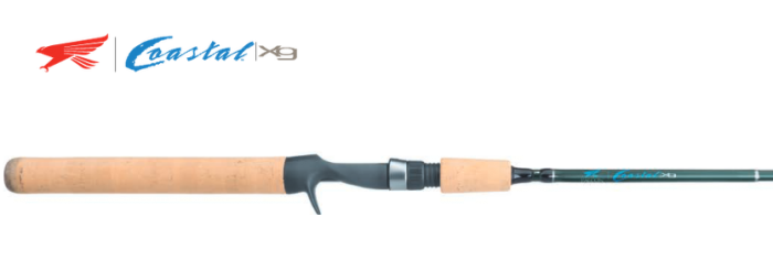 Premium Falcon Coastal XG Casting Rods - High Performance Fishing Rod for Saltwater & Freshwater - Ideal for Bass, Trout, and Offshore Fishing Adventures