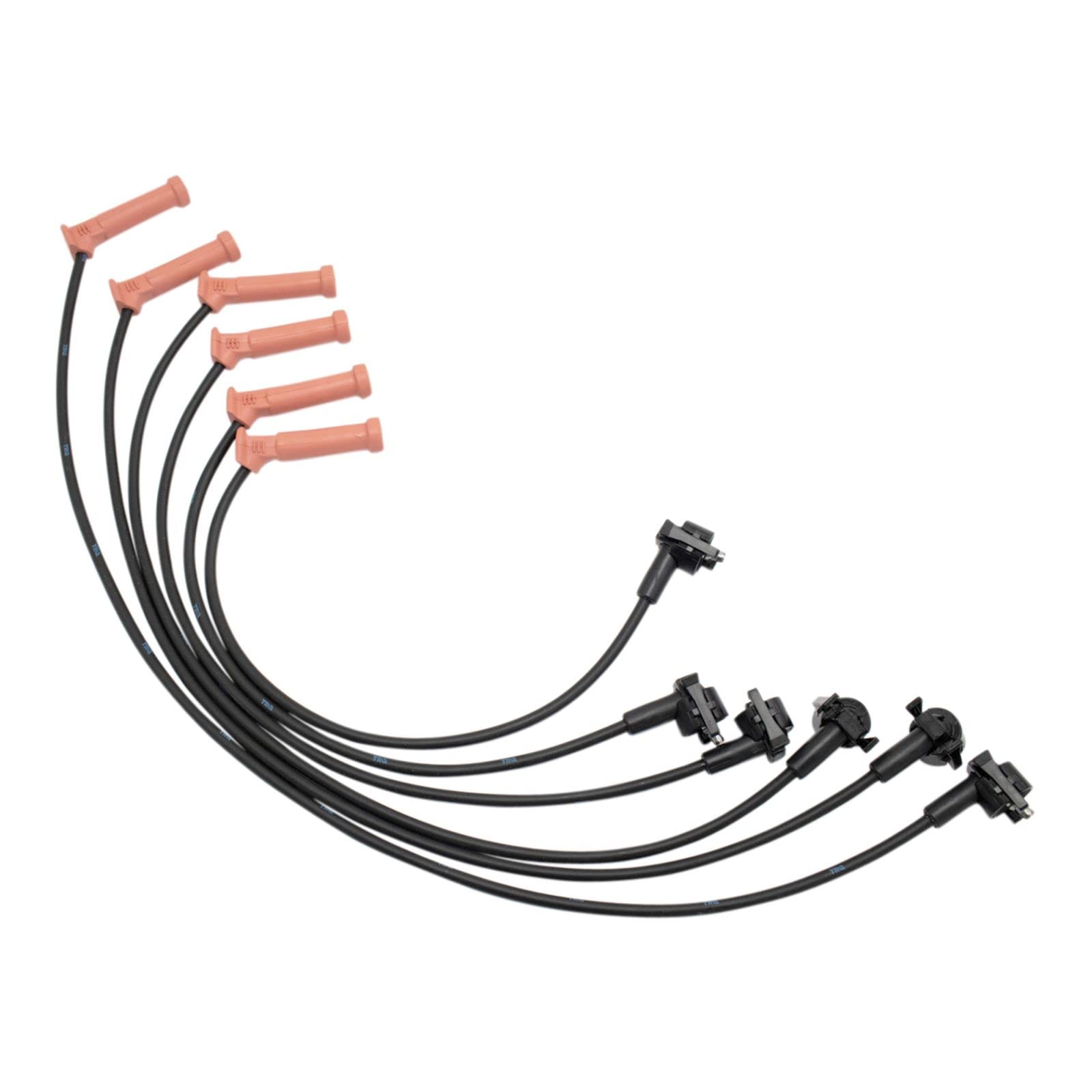 High Performance Ignition Coil & Spark Plug Wire Set Compatible with 2001-2003 Ford Explorer Sport, 2001-2005 Explorer Sport Trac, 2001-2011 Ranger, 2001-2009 Mazda B4000 - Improve Engine Power & Fuel Efficiency for Off-Road & Daily Driving
