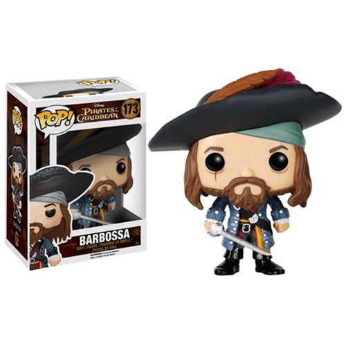 Disney Pirates of the Caribbean Pop! Vinyl Figure - Captain Hector Barbossa #173 | Collectible Toy for Fans, Movie Lovers & Gift Ideas | Perfect for Display, Collections & Themed Decor