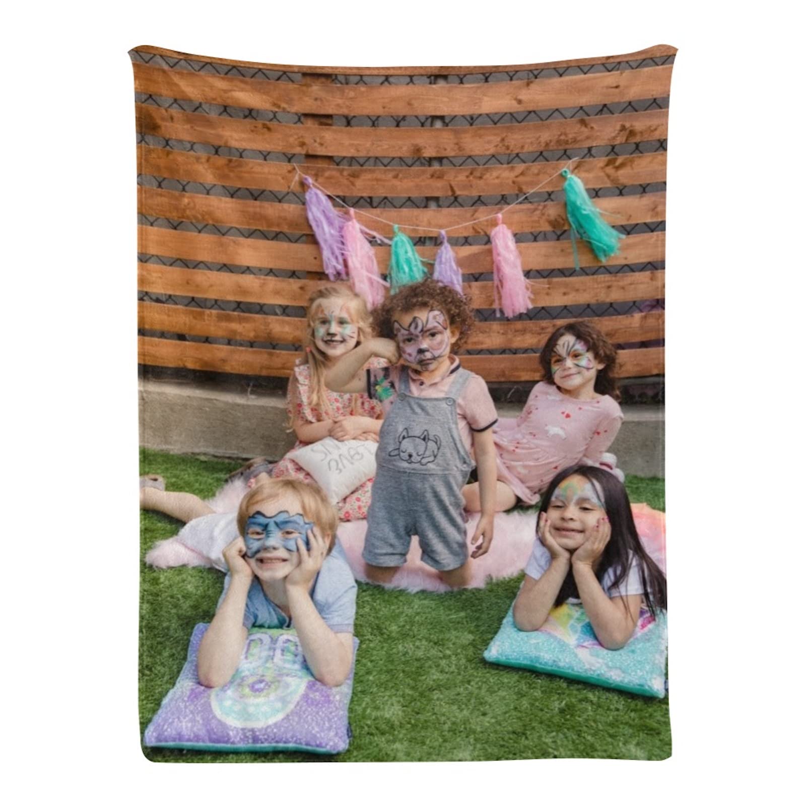 Personalized Photo Blanket - Custom Baby Blanket for Boys & Girls, Unique Birthday Gift & Keepsake | Perfect for Newborns, Baby Showers & Special Occasions