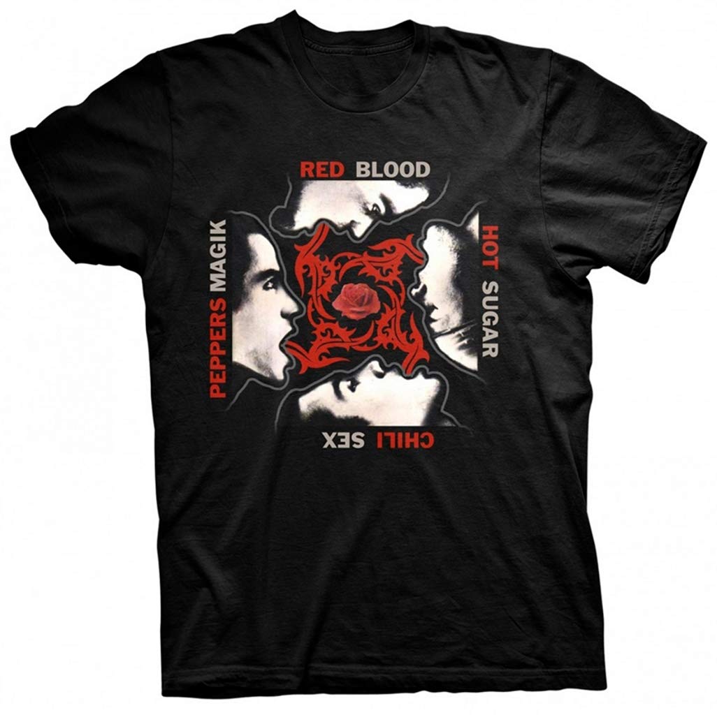 Red Hot Chili Peppers 'Blood Sugar Sex Magik' Vintage Band T-Shirt | Official Merchandise | Perfect for Concerts, Music Festivals & Rock Fans
