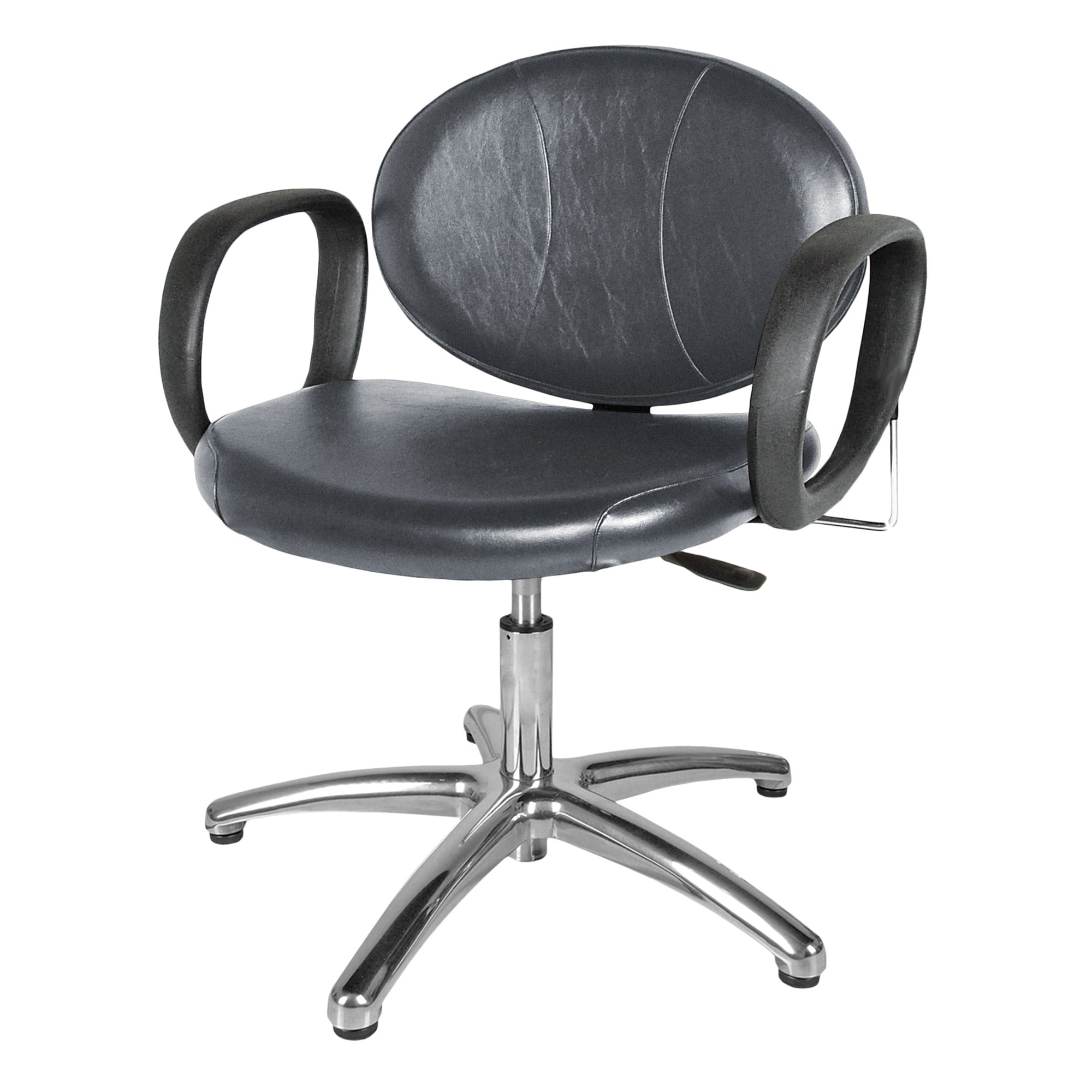 Berra Lever Control Shampoo Chair - Adjustable Salon Hair Washing Chair for Barber & Beauty Salon, Spa, Home Use - Ergonomic Design with Footrest & Headrest