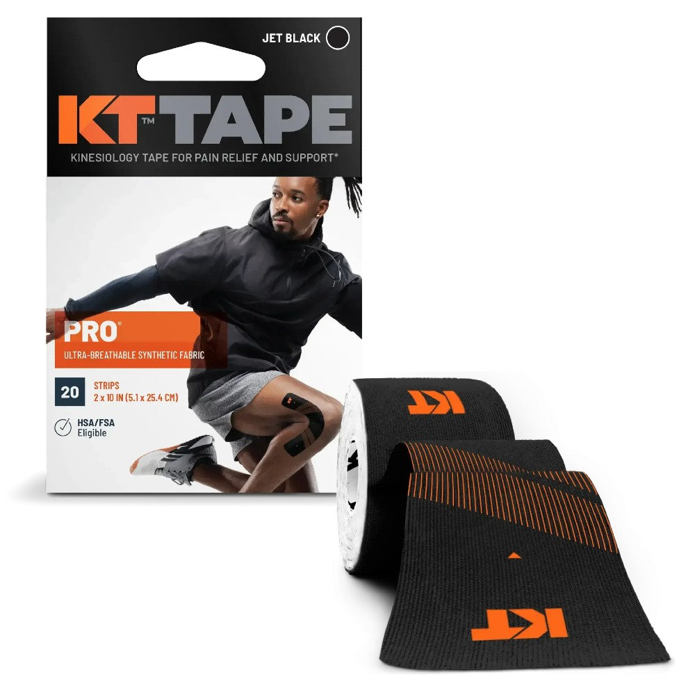 KT Tape Pro - Premium Elastic Kinesiology Tape for Pain Relief & Muscle Support - Ideal for Athletes, Runners & Physical Therapy