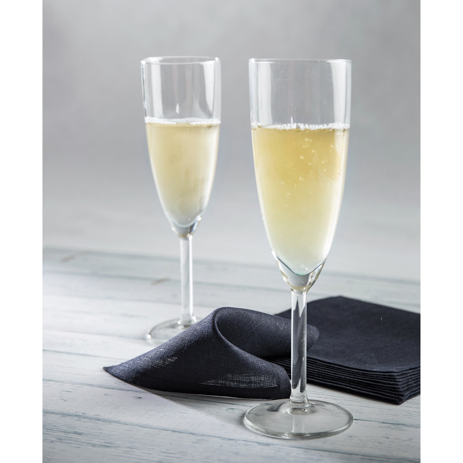 Premium Fete Cocktail Napkins - Set of 12 Elegant Party Napkins for Weddings, Cocktail Parties & Special Events
