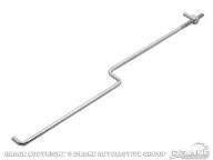 Scott Drake C5ZZ-9A702-C Chrome Accelerator Linkage Rod - High Performance Replacement Part for Ford Mustang & Classic Cars - Perfect for Racing & Restoration Projects