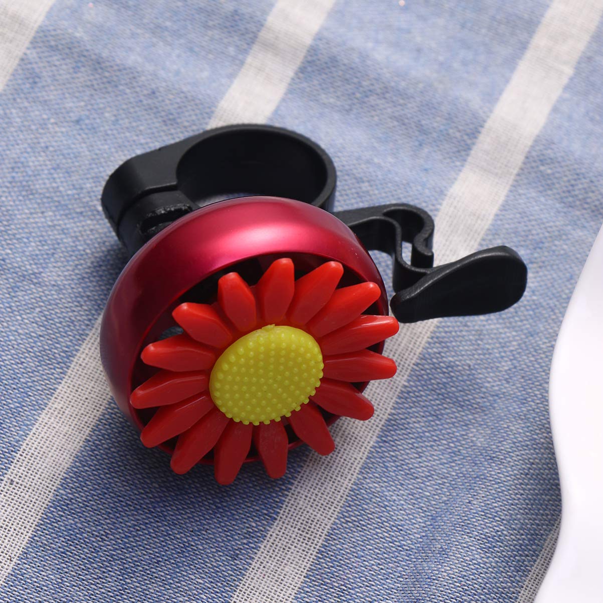 **Veemoon Kids Bike Horn for Girls - Aluminum Bike Bell with Loud Crisp Clear Sound, Mini Bike Ring Horn Accessories - Perfect for Safe Cycling, Outdoor Adventures & Commuting**