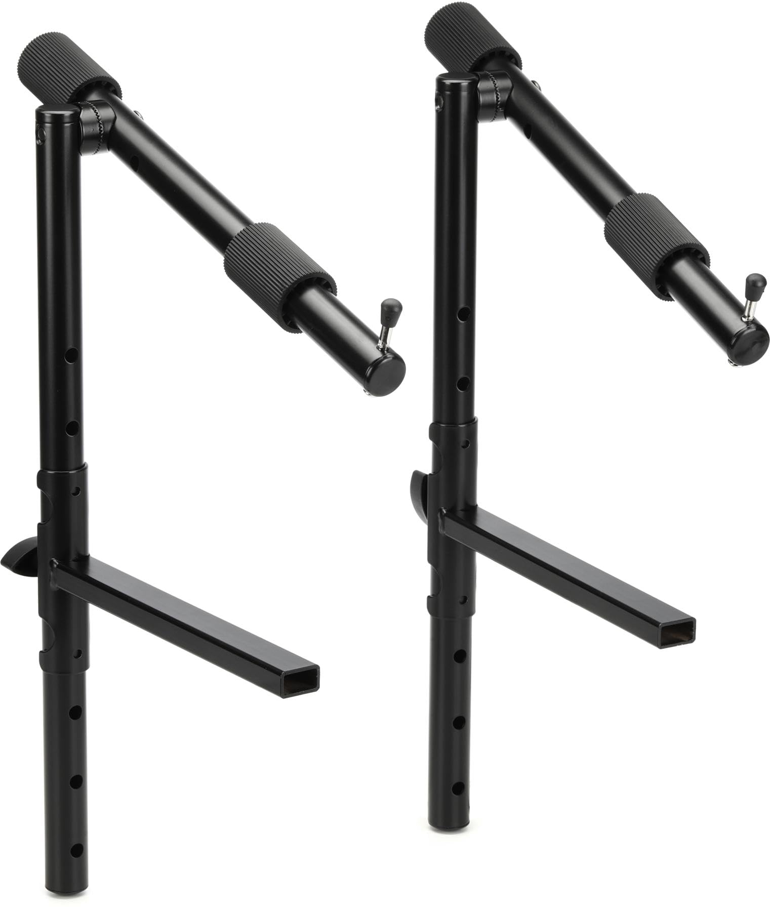 K&M K&M-18952 Keyboard Stand Stacker - Heavy Duty Adjustable Keyboard Holder for Musicians & DJs (18952.000.55) - Perfect for Studio, Stage & Home Music Setup