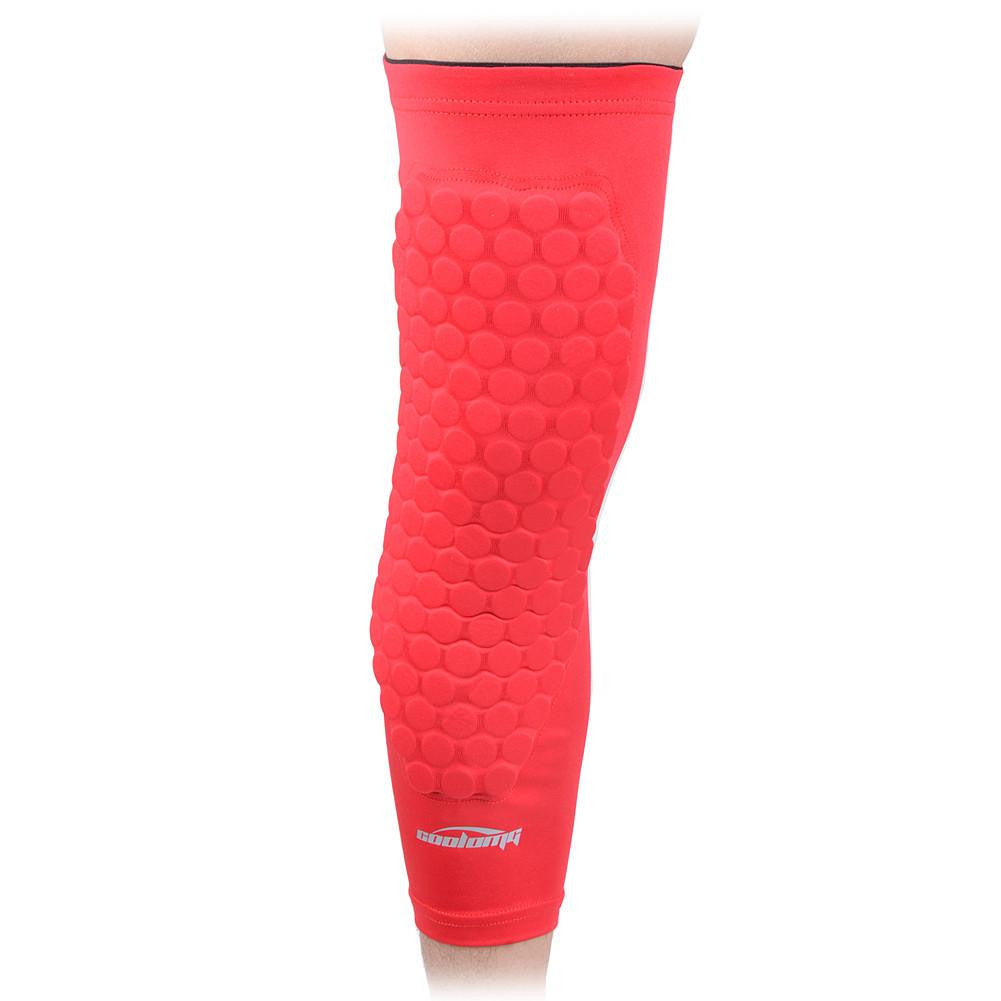 Basketball Knee Sleeves with Extra Padding - Long Leg Support for Basketball Players - Perfect for Training, Games & Injury Prevention