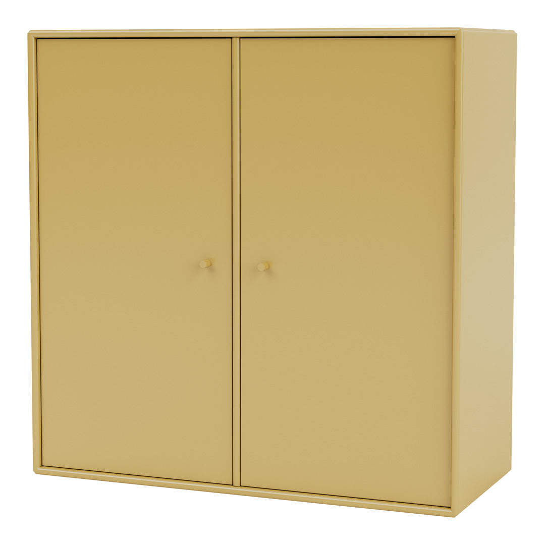 Modern 2-Door Lacquered Cabinet 1118 - Perfect for Living Room Storage & Bedroom Organization