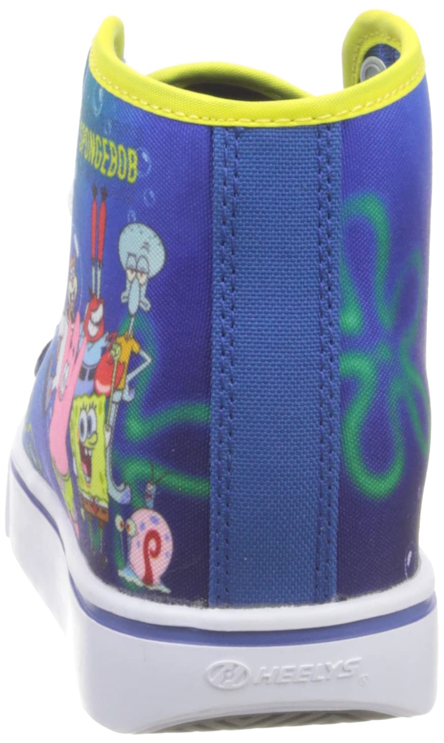 HEELYS Girls Mid-Top Wheeled Sneakers with LED Lights - Kids Roller Shoes for Fun & Play - Perfect for School, Park, and Outdoor Activities
