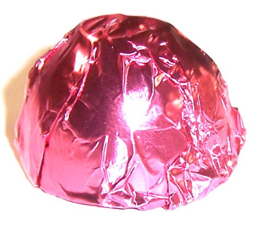 Scott's Cakes Milk Chocolate Guava Marmalade Candies - 1lb Heart Shaped Gift Box with Pink Foil Wrapping | Perfect for Valentine's Day, Birthday Gifts & Romantic Surprises