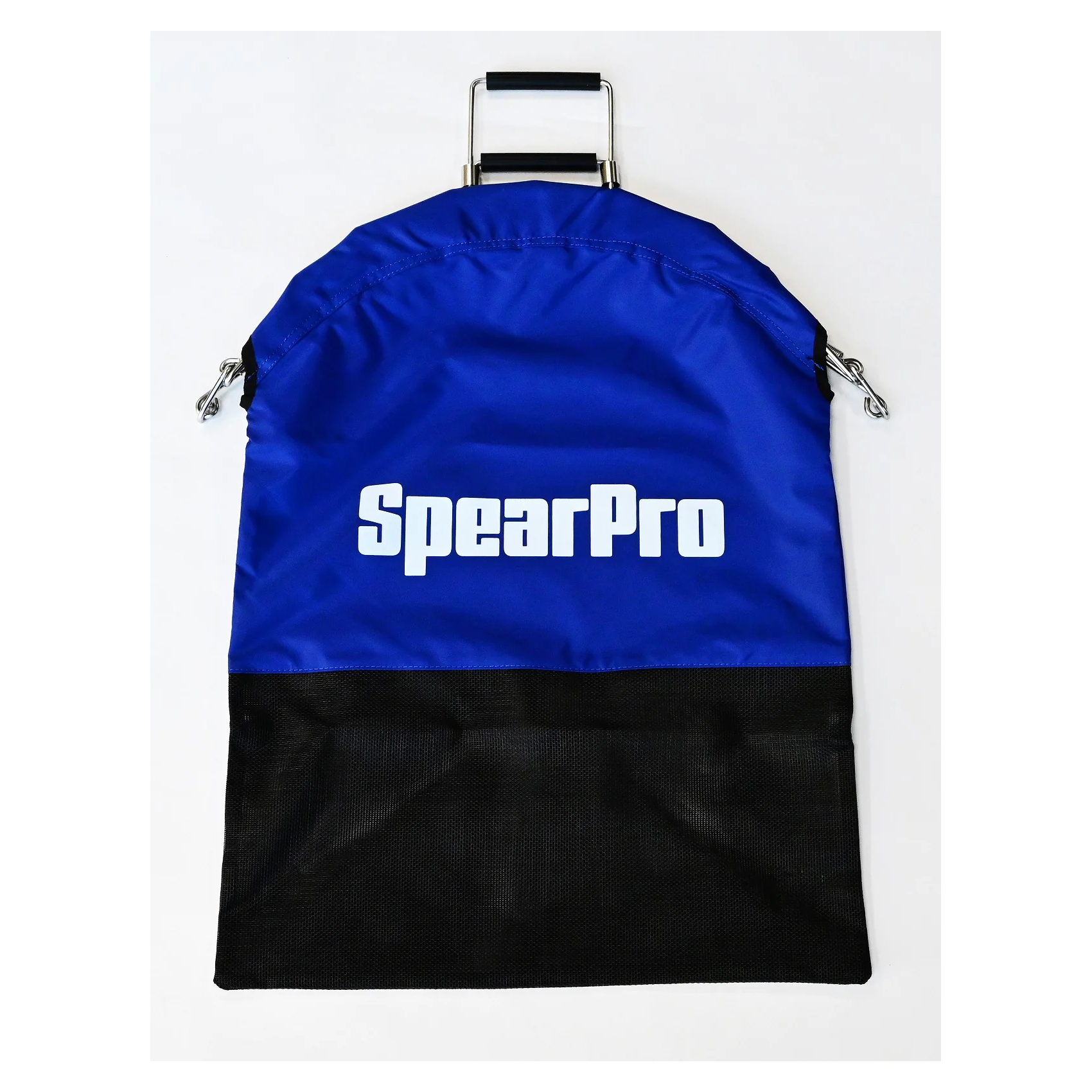 Spear Pro Heavy Duty One Handed Lobster Bag 20x30 Inches - Durable Blue Fishing Net for Crabbing, Shrimping & Seafood Catching - Perfect for Commercial Fishermen & Recreational Anglers