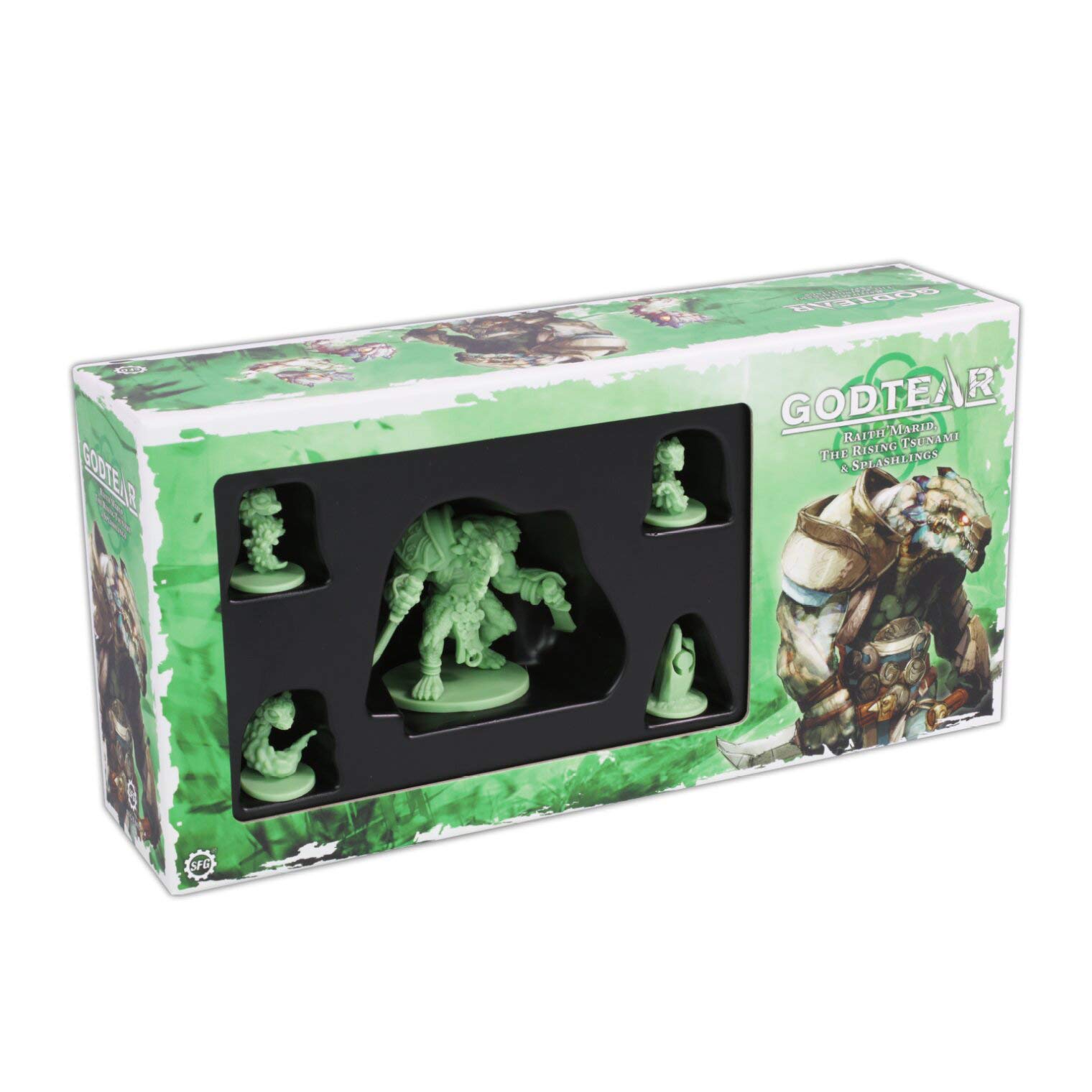 Steamforged Games Raith'Marid The Rising Tsunami - Epic Miniature for Tabletop RPG & Wargaming - Perfect for D&D, Pathfinder, and Warhammer Campaigns