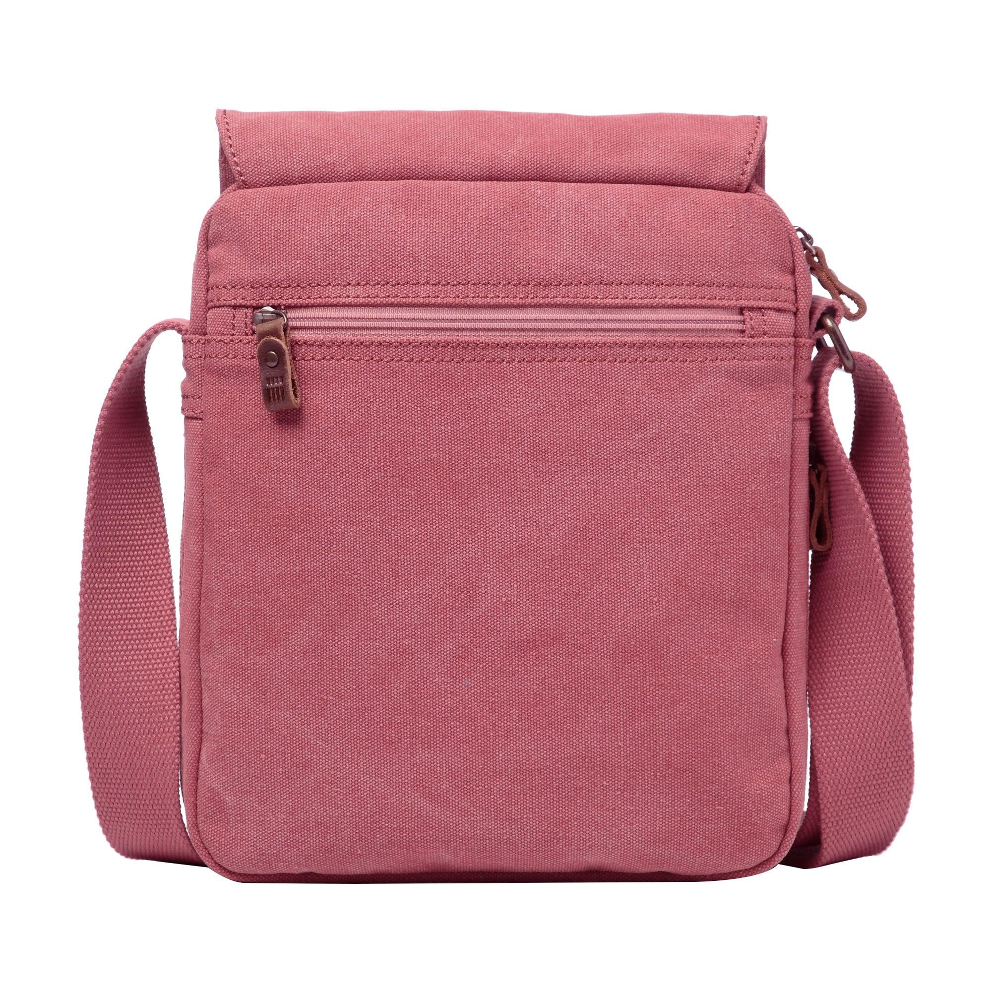 TRP0211 Troop London Classic Canvas Crossbody Bag - Stylish & Durable for Travel, Work & Everyday Use