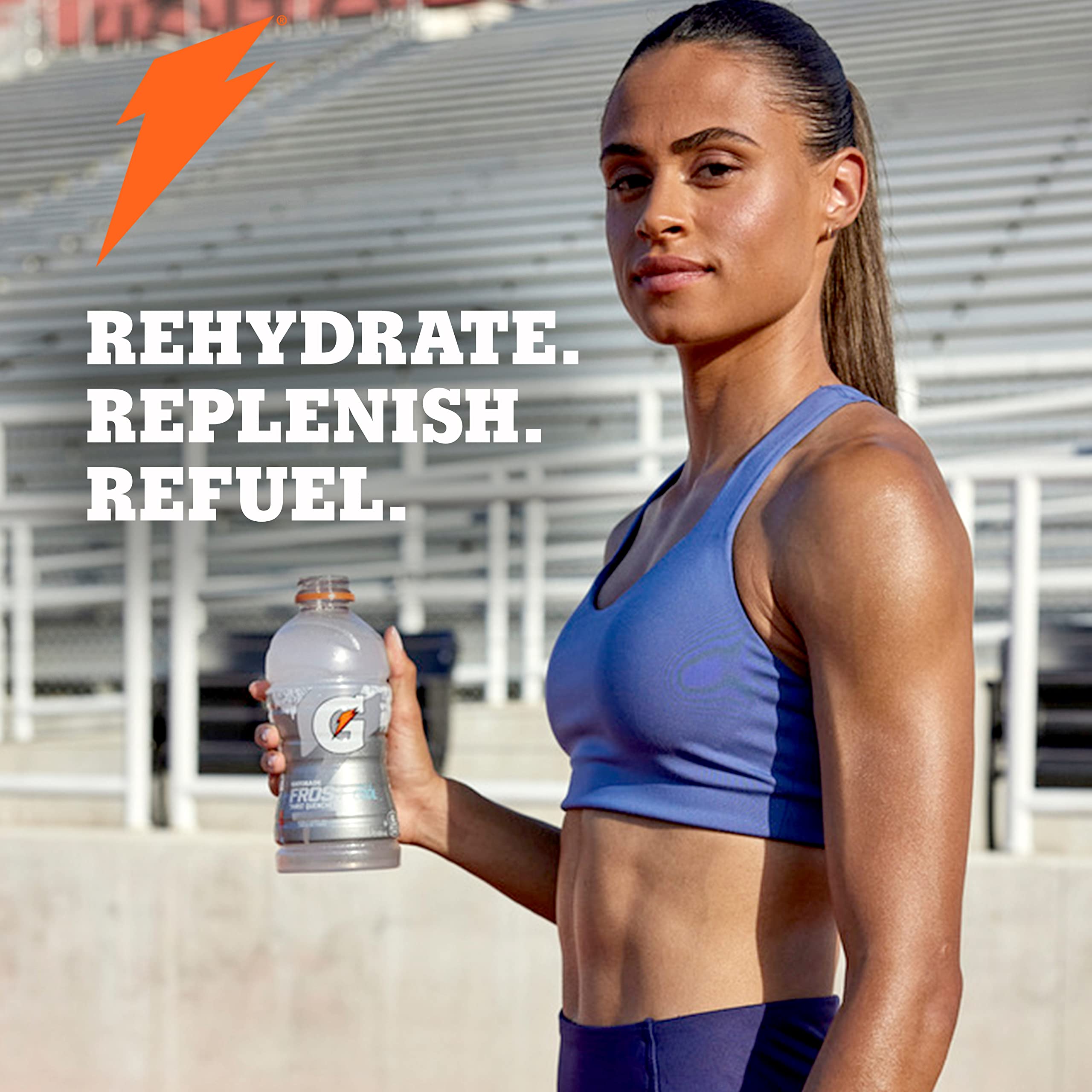 Gatorade Thirst Quencher Sports Drink - Fruit Punch & Cool Blue Flavor Variety Pack (24 Pack of 12oz Bottles) - Perfect for Hydration During Workouts, Sports & Outdoor Activities
