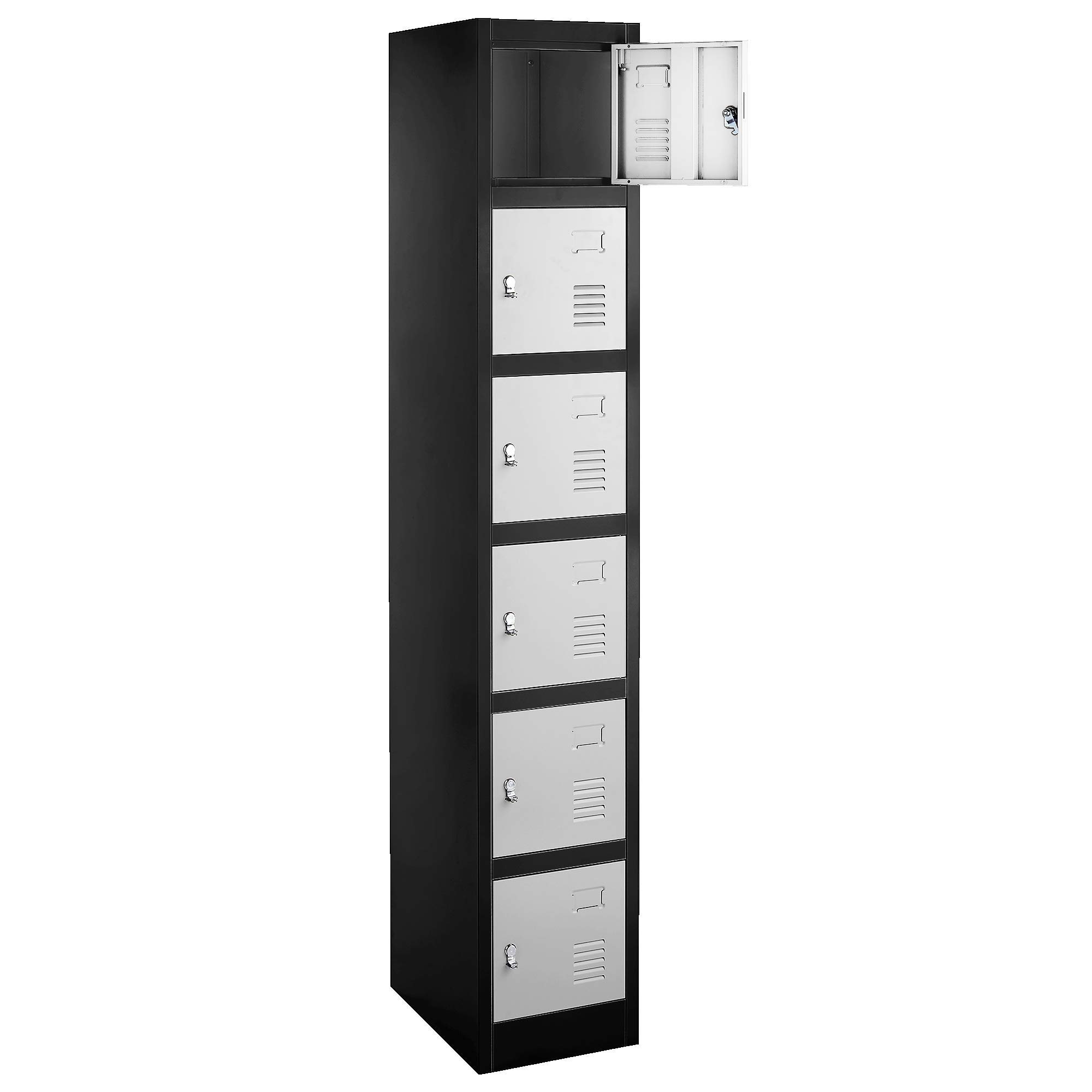 Fedmax 6-Pack Metal Wall Lockers - 71