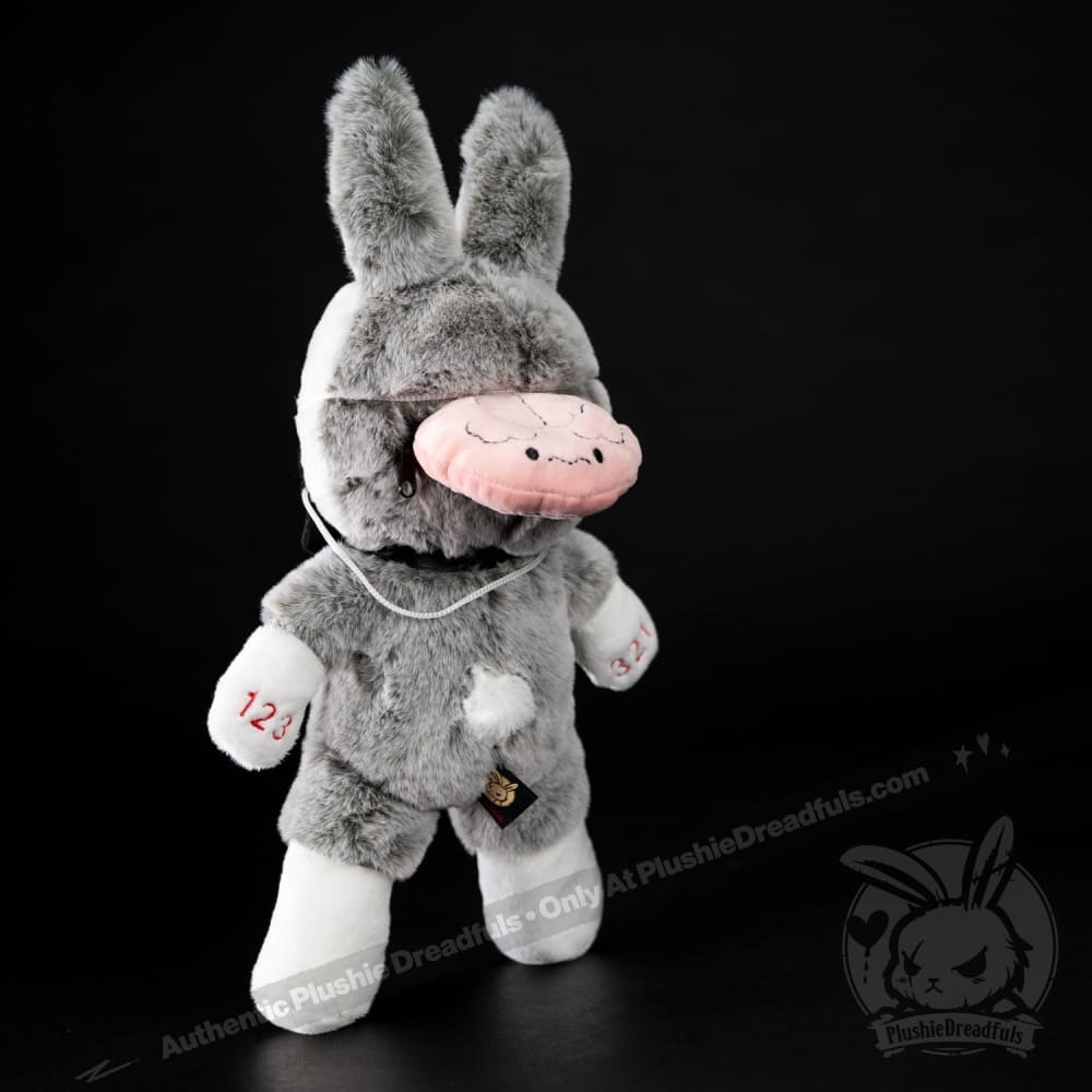 Plushie Dreadfuls OCD Rabbit - Soft Stuffed Animal Toy for Anxiety Relief, Mental Health Awareness & Comfort - Perfect for Therapy, Gifts, and Emotional Support