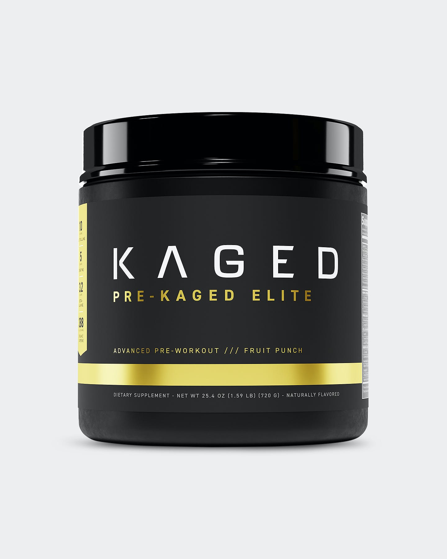 KAGED ELITE Pre Workout Powder - Premium Energy & Focus Supplement for Intense Gym Training, Muscle Building & Athletic Performance - Best for Bodybuilders & Fitness Enthusiasts
