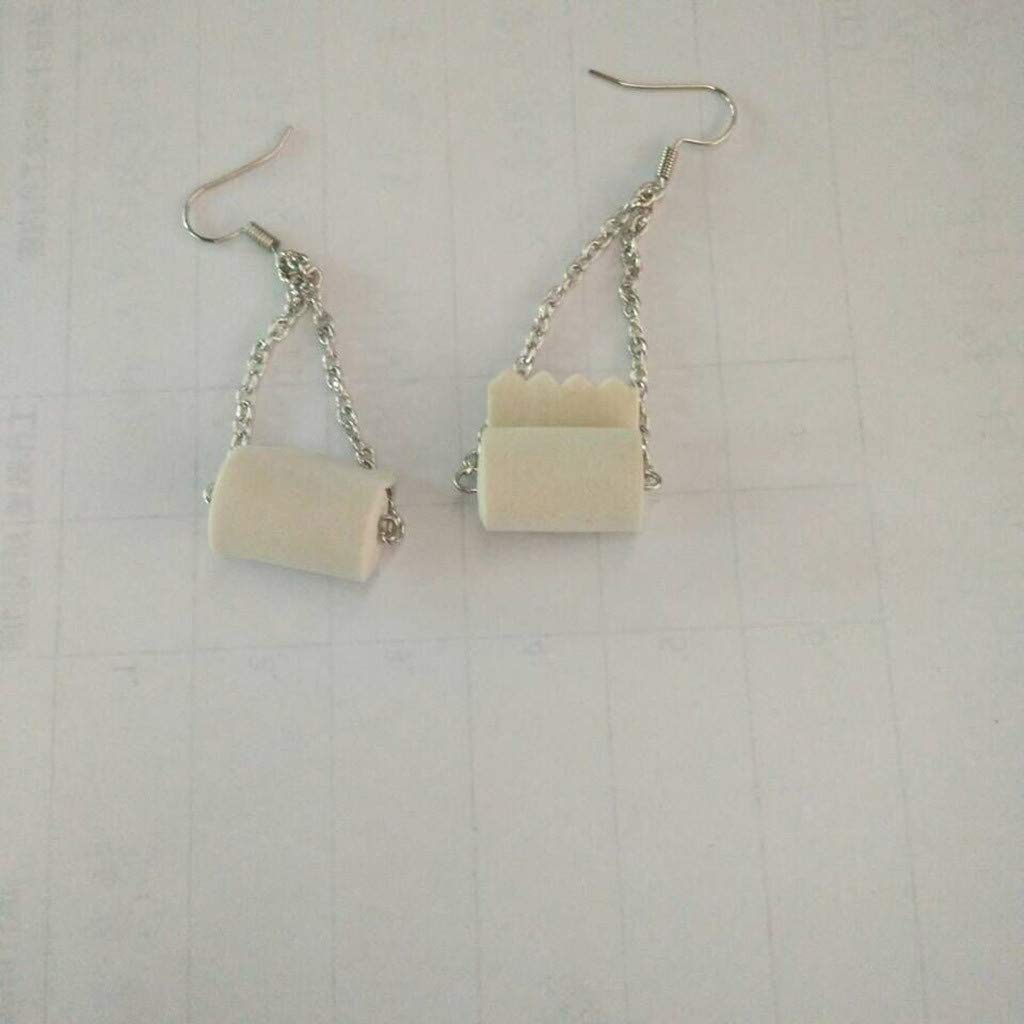 Handmade Pumpkin Earrings for Women - Fashionable Yellow Paper Jewelry, Unique Creative Gift for Ladies | Perfect for Halloween, Fall Fashion & Special Occasions