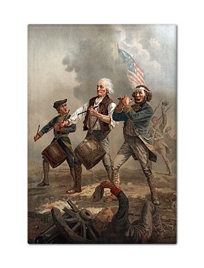 Yankee Doodle Spirit of '76 Archibald Willard Patriotic Fridge Magnet - Vintage American Decor for Refrigerators, Lockers & Metal Surfaces - Perfect for 4th of July, Memorial Day & Patriotic Home Decor