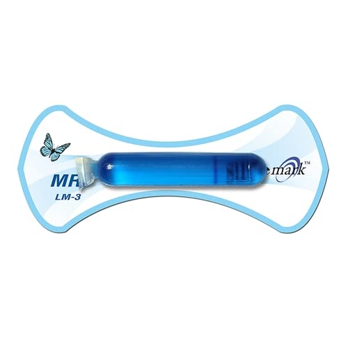 LiquiMark MRI Skin Markers - 30mm Non-Metallic Tube, 40 Count per Box - Perfect for MRI Scans, CT Imaging & Medical Procedures