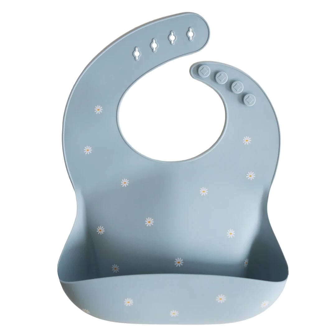 Mushie Silicone Baby Bib - Soft, Waterproof & Easy Clean Feeding Bib for Infants & Toddlers - Perfect for Mealtime, Snacks & Messy Play