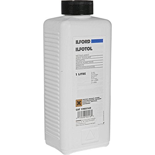 Ilford Ilfotol Wetting Agent (Liquid) - Photo Development Solution for Darkroom & Film Processing | Prevents Water Spots & Streaks