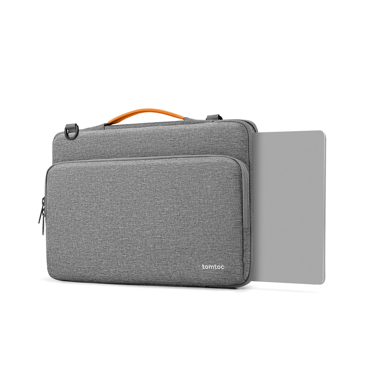 Defender A40 Laptop Shoulder Bag for 16 inch MacBook Pro - Waterproof & Shockproof Business Laptop Case with USB Charging Port - Perfect for Work, Travel & College
