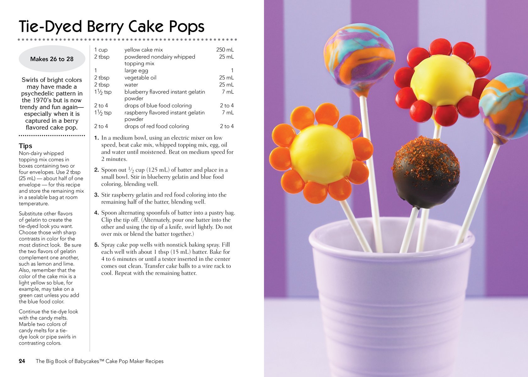 Babycakes Cake Pop Maker Recipe Book - 50+ Easy Homemade Cake Pop Recipes for Parties & Gifts | Perfect for Birthday Celebrations, Baby Showers & Holiday Treats