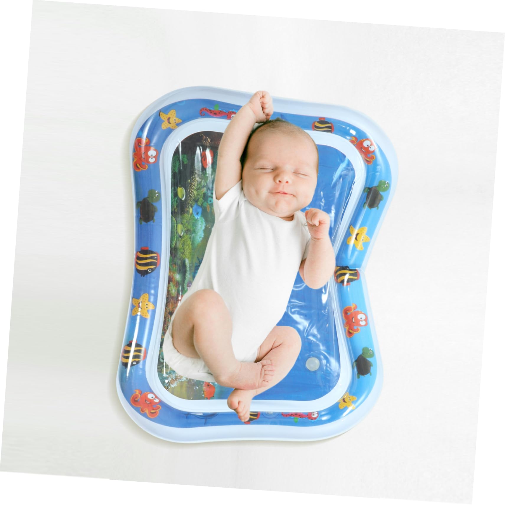 **GARVALON Baby Water Play Mat - Sensory Water Cushion Toy for Toddlers & Infants - BPA-Free Plastic Water Activity Mat for Floor Play, Tummy Time & Sensory Development**