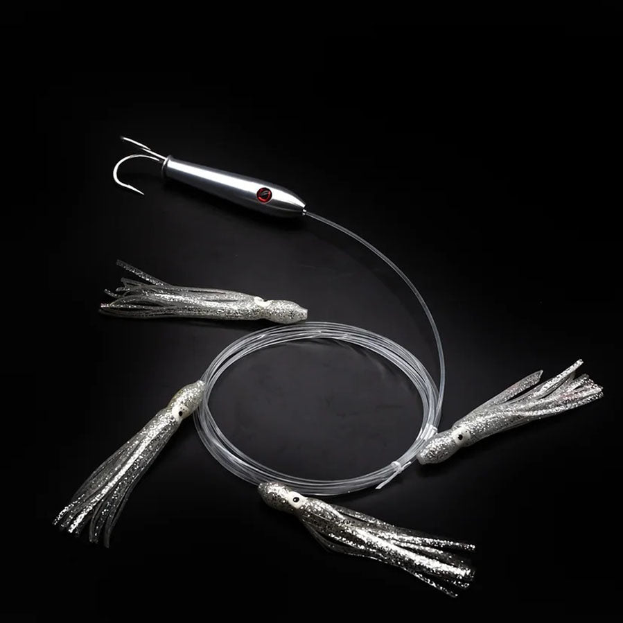 Red Eye 2 Aluminum Daisy Trolling Chains for Fishing - Premium Saltwater & Freshwater Lures for Bass, Walleye & Trout