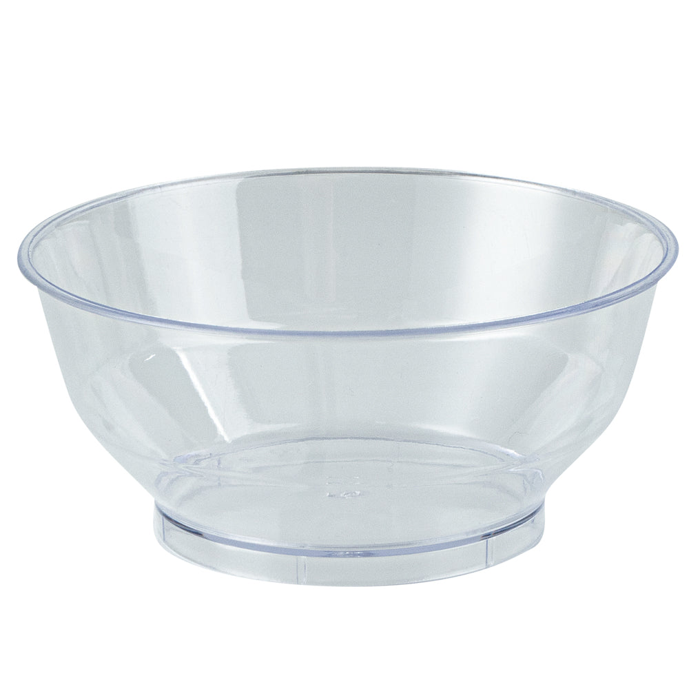 4 oz Round Clear Plastic Deli Containers with Lids - 3.25