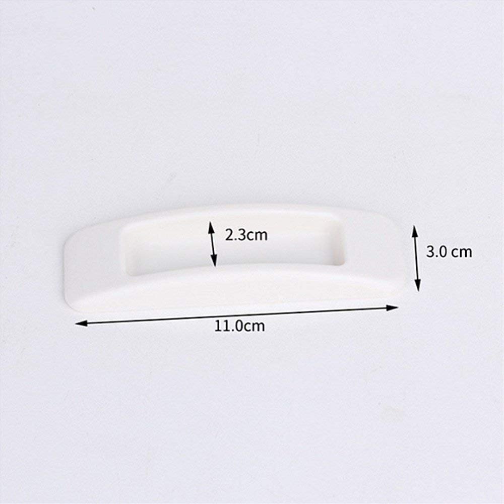 VPANG 4-Pack Self-Adhesive Cabinet & Drawer Handles - Multipurpose Instant Stick-On Handles for Kitchen Cabinets, Doors & Windows - Easy Installation, Convenient Opening - Gray (Perfect for Home, Office & RV Organization)