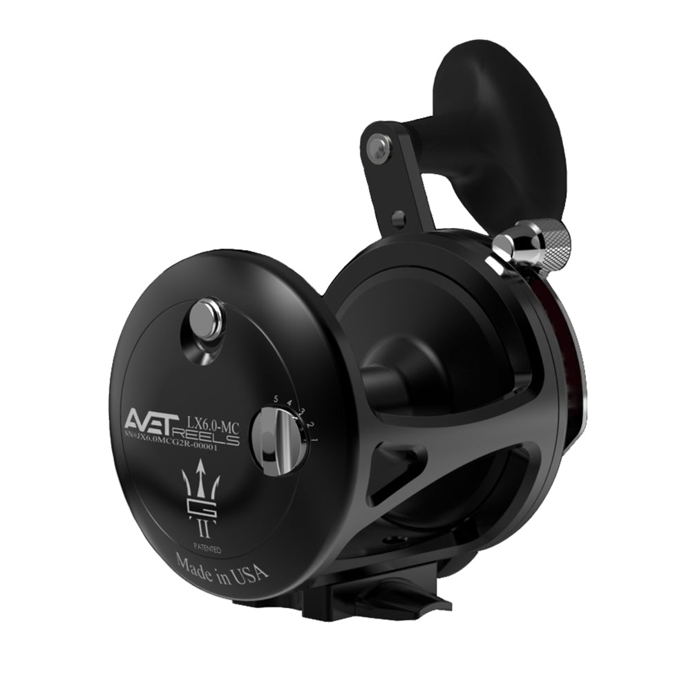 Avet LX G2 6.0 MC Single Speed Fishing Reel - Saltwater & Offshore Big Game Fishing Gear for Tuna, Marlin & Swordfish
