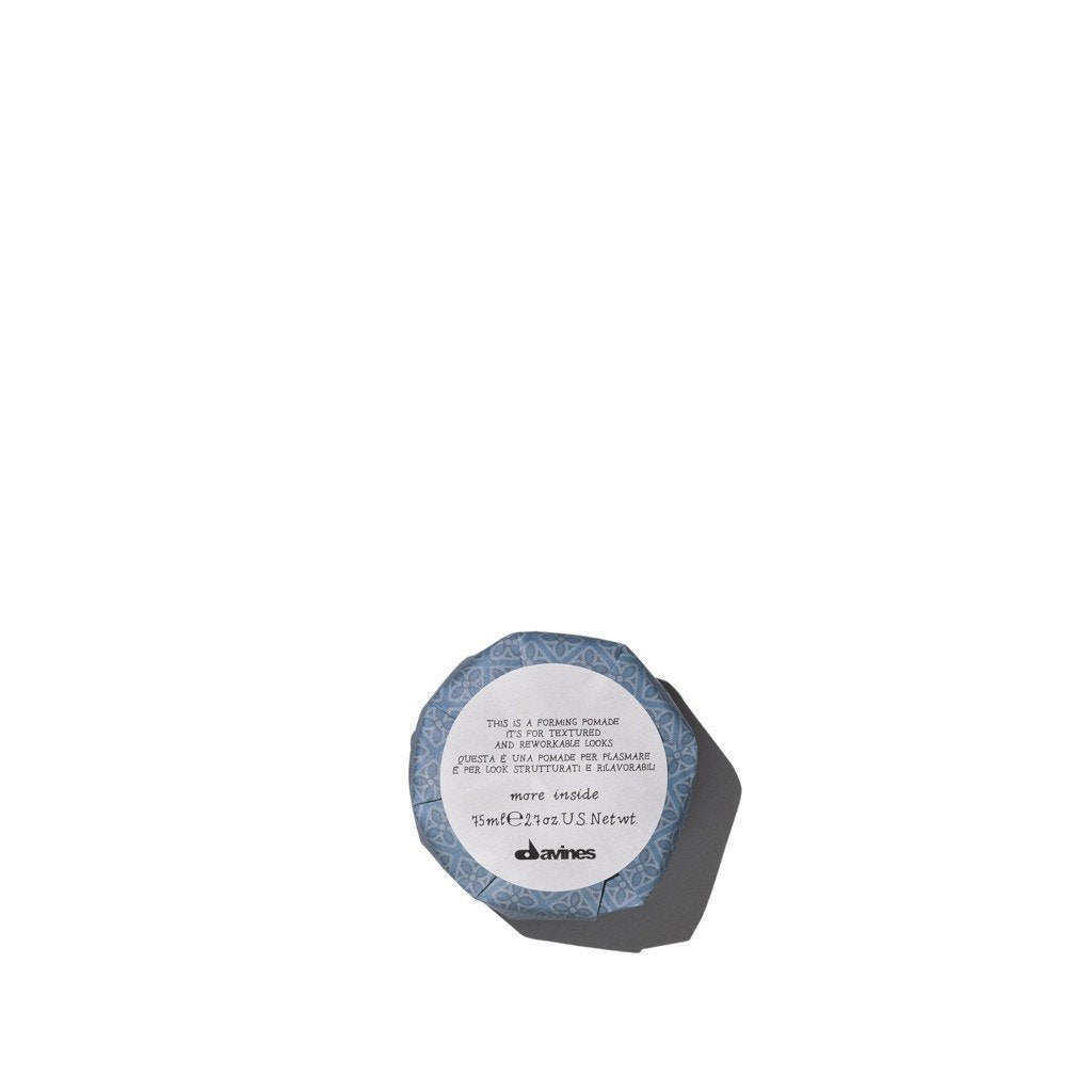 Davines This Is A Forming Pomade 75ml - Strong Hold Hair Styling Wax for Men & Women - Perfect for Textured, Curly & Short Hairstyles - Salon Quality Matte Finish - Great for Everyday Styling & Special Occasions