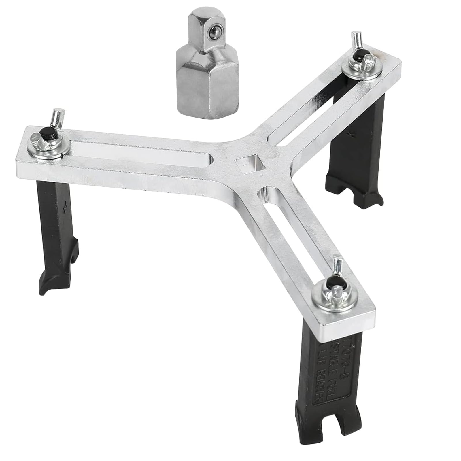 Universal Fuel Pump Removal Tool - Adjustable 3 Jaw Fuel Tank Lock Ring Spanner (2.16