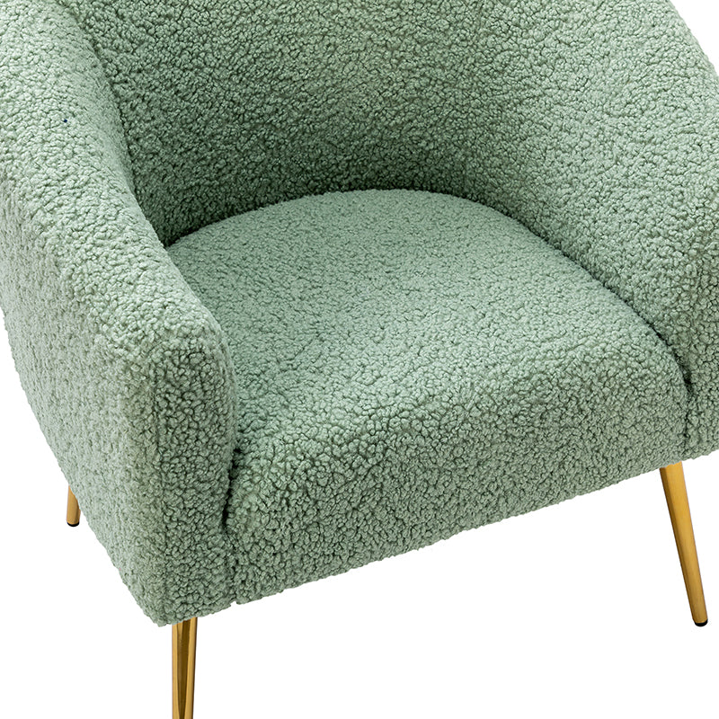 Bari Barrel Armchair - Modern Upholstered Accent Chair for Living Room, Bedroom & Office - Comfortable Lounge Seating with Stylish Design