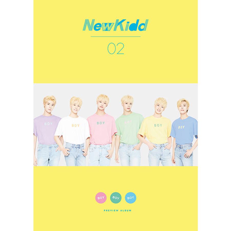 NEWKIDD02 2nd Preview Album 'BOY BOY BOY' - Kpop Music CD with Exclusive Poster | Perfect for Kpop Collectors, Gift Ideas & Fan Merchandise