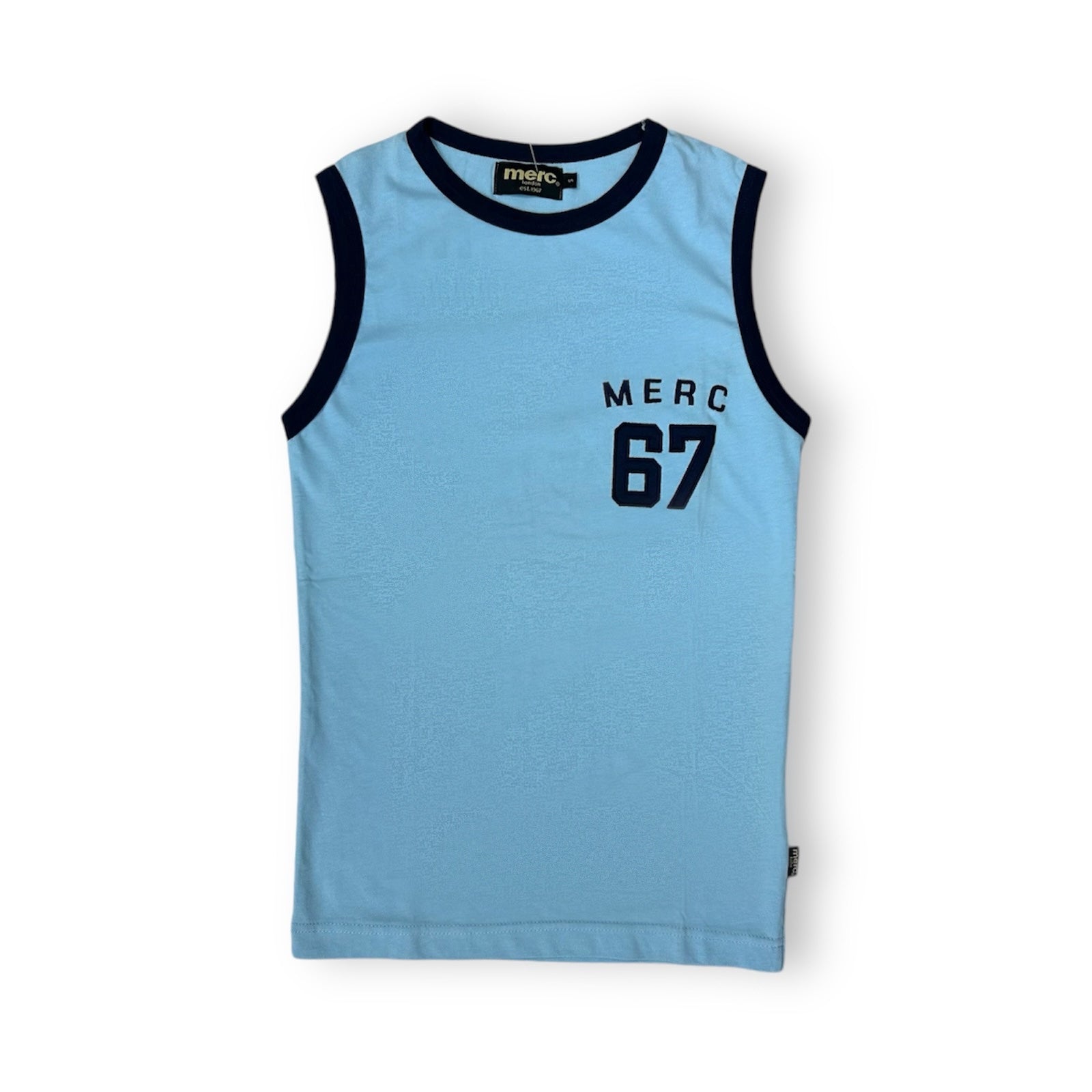 Merc Sky Blue Tank Top for Women - Lightweight & Breathable Summer Casual Shirt - Perfect for Beach, Gym, and Everyday Wear