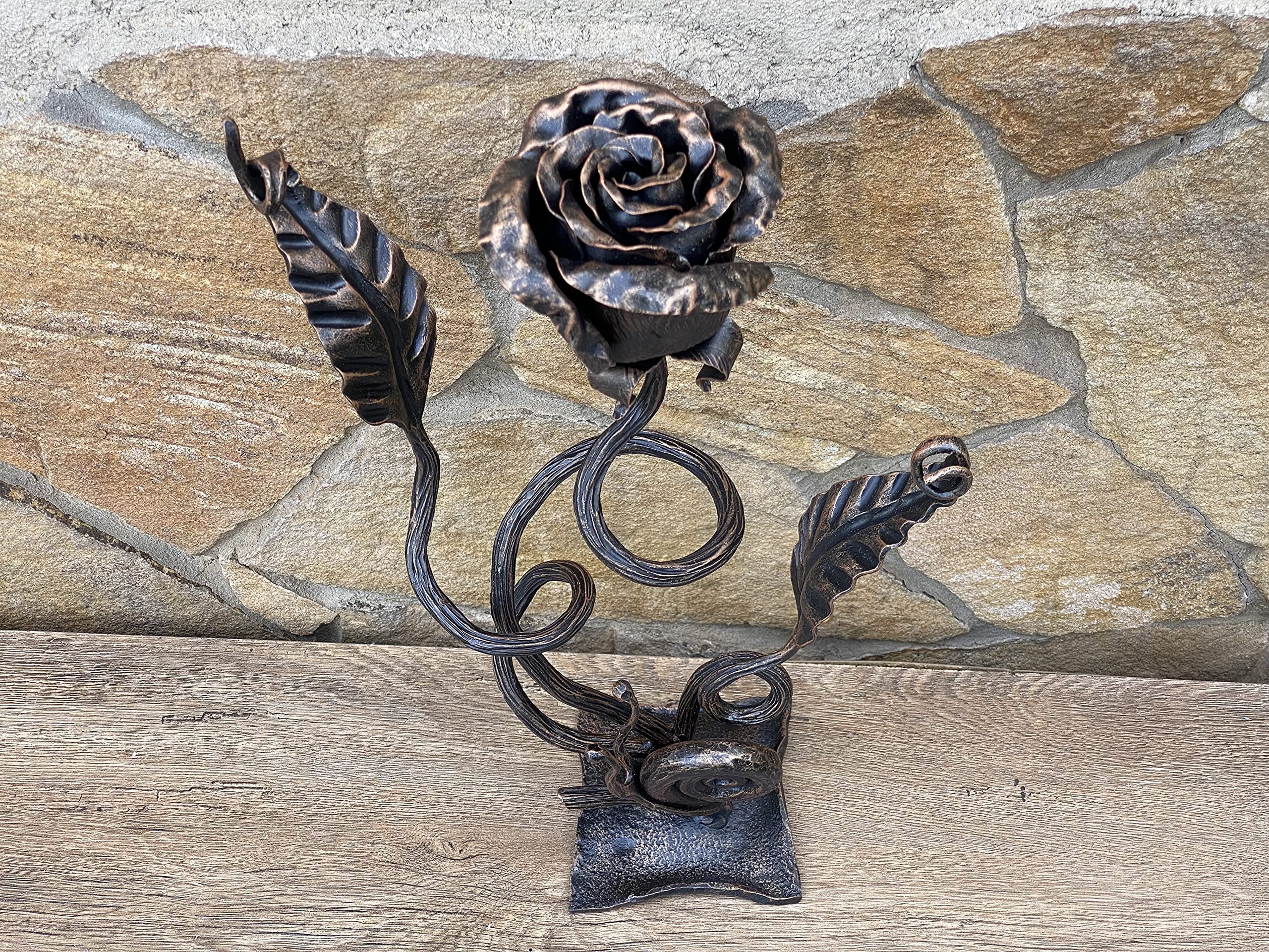 Unique Iron & Steel Anniversary Gifts for Couples - Romantic Floral Birthday & Wedding Presents - Perfect for 6th Year Celebrations & Special Occasions