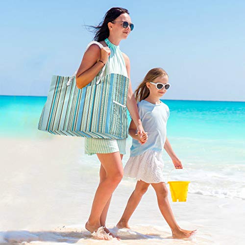Stripes Beach Tote 3