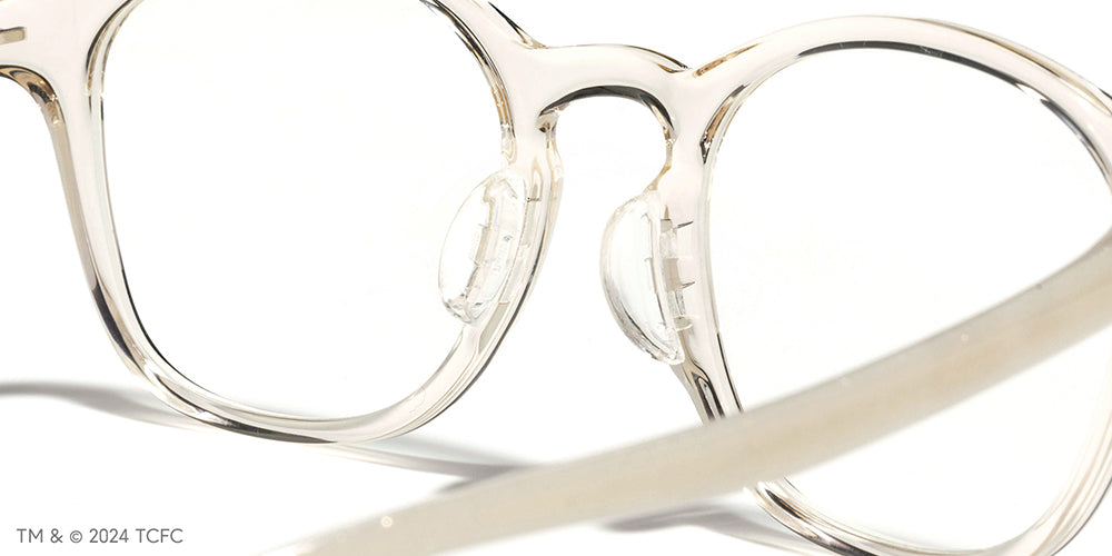 JINS x Care Bears Sparkle Heart Bear Glasses - Cute & Stylish Eyewear for Kids & Adults | Perfect for Cosplay, Halloween, and Everyday Fashion Accessories