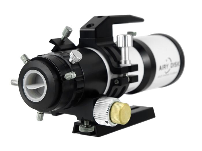 Airy Disk APO 60mm f/5.5 ED Apochromatic Refractor Telescope - White | Premium Astrophotography & Stargazing Equipment for Celestial Observation
