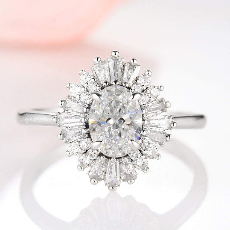 Victoria Lab Grown Diamond Ring - 14K White Gold Engagement Ring for Women | IGI Certified | Perfect for Proposals, Anniversaries & Special Occasions