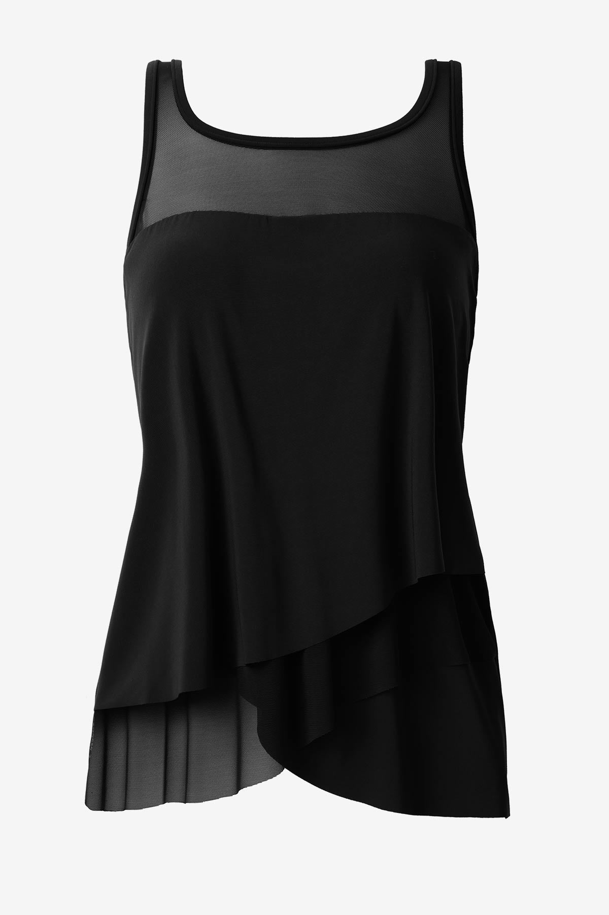 Plus Size Mirage Tankini Top for Women - Comfortable Swimwear for Curvy Figures - Perfect for Beach, Pool & Summer Vacations