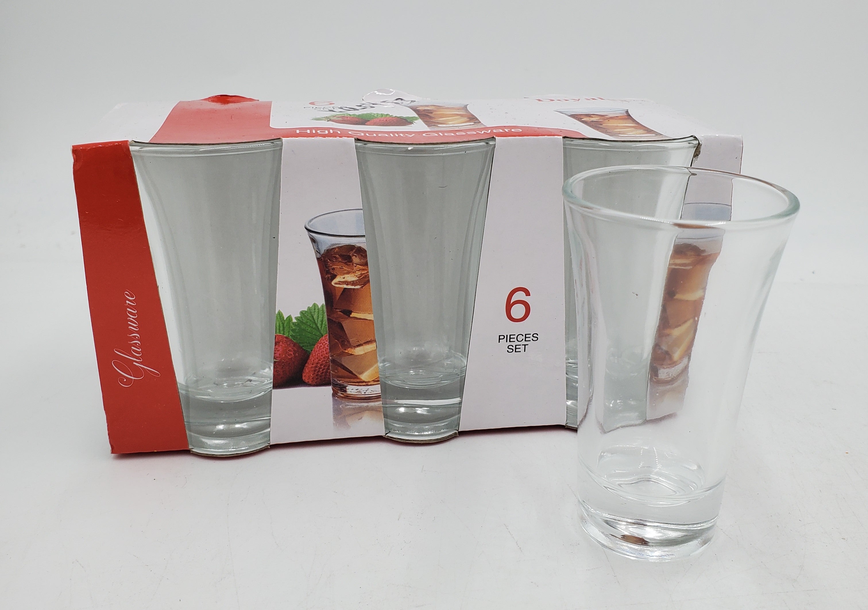 6-Piece Shot Glass Set - Bulk 144 Cases - Perfect for Parties, Bars, and Home Entertaining