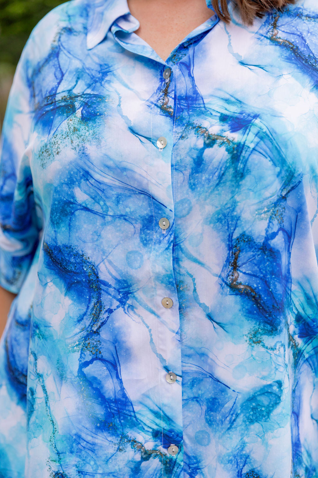 Tammin Shirt in Mystic Ink - Stylish Casual Button Down Shirt for Men | Perfect for Office, Date Night & Weekend Outings