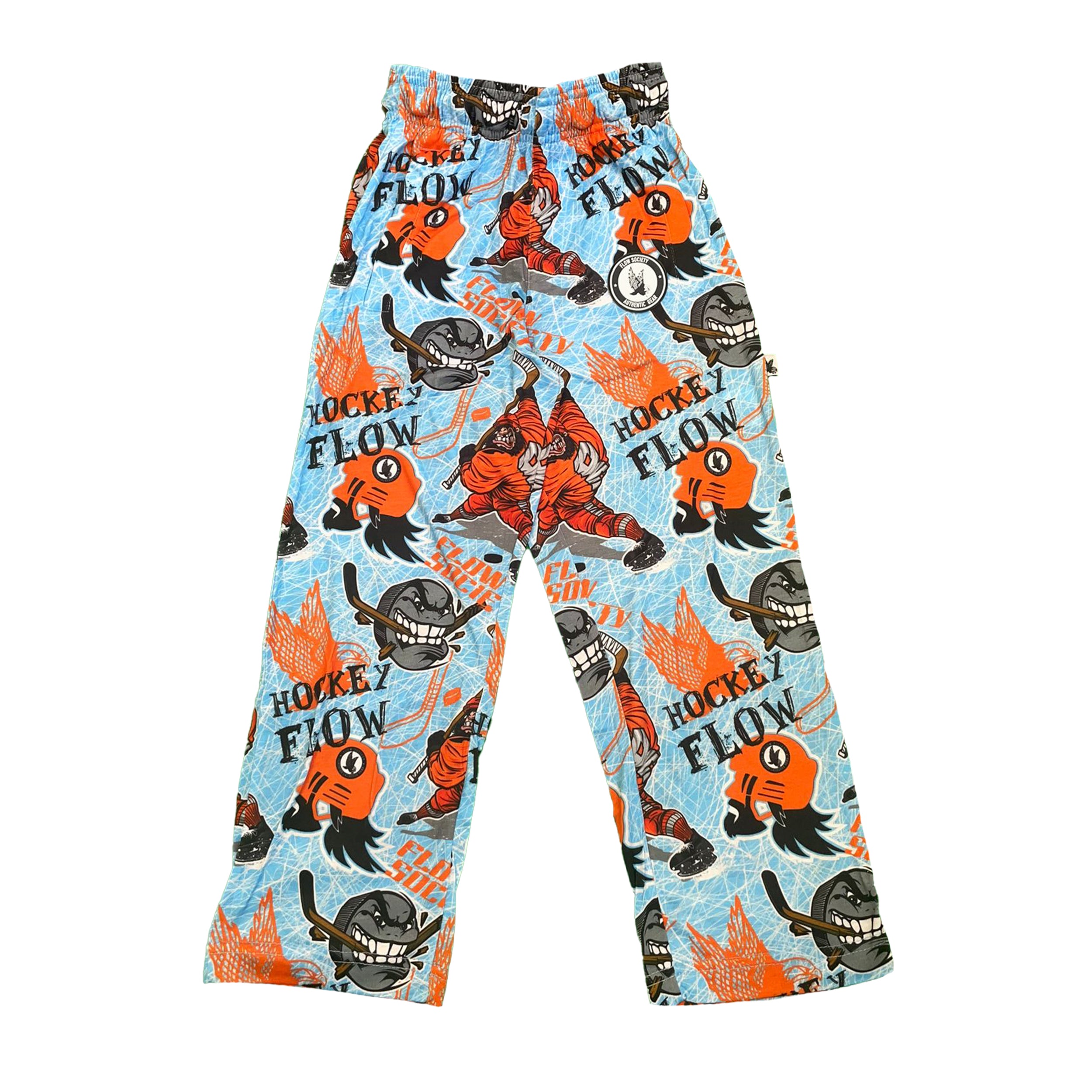Youth Angry Hockey Lounge Pants - Comfortable & Stylish Hockey-Themed Sweatpants for Boys & Girls - Perfect for Sports, Lounging & Casual Wear